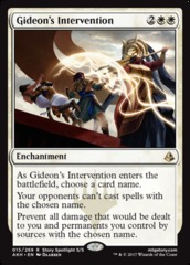 Gideon's Intervention - Foil