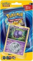 XY - Evolutions Checklane Blister Pack - Weezing