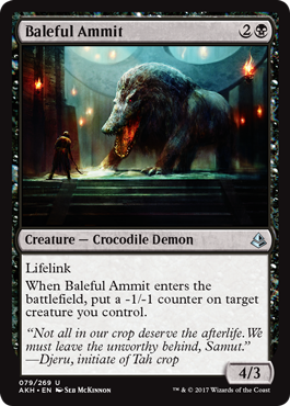 Baleful Ammit - Foil