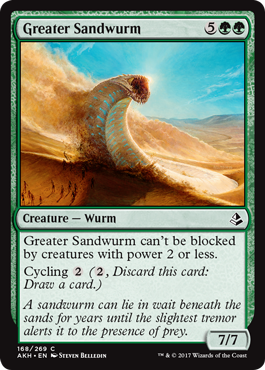 Greater Sandwurm - Foil