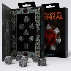 Metal Mythical Dice Set