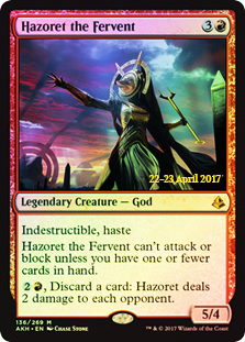 Hazoret the Fervent - Foil - Prerelease Promo