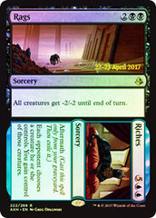 Rags // Riches - Foil - Prerelease Promo