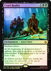 Cruel Reality - Foil - Prerelease Promo