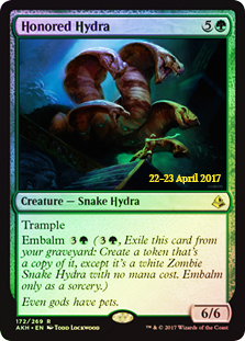 Honored Hydra - AKH Prerelease