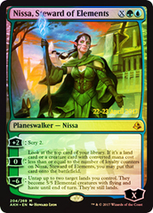 Nissa, Steward of Elements - Foil - Prerelease Promo