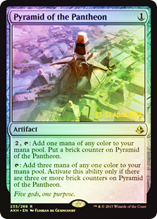 Pyramid of the Pantheon - Foil - Prerelease Promo