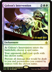 Gideon's Intervention - Foil - Prerelease Promo