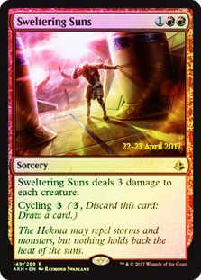 Sweltering Suns - Foil - Prerelease Promo