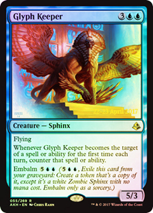 Glyph Keeper - Foil - Prerelease Promo