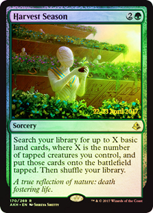 Harvest Season - Foil - Prerelease Promo