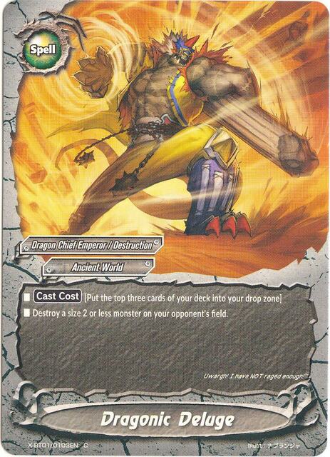 Dragonic Deluge - X-BT01/0103EN - C