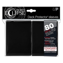 Ultra Pro - Eclipse Black Matte Sleeves 80Ct