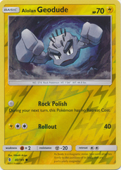 Alolan Geodude - 40/145 - Common - Reverse Holo