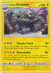 Alolan Graveler - 41/145 - Uncommon