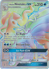 Alolan Ninetales GX - 150/145 - Secret Rare