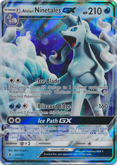 Alolan Ninetales GX - 22/145 - Ultra Rare