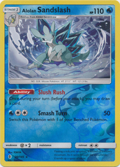 Alolan Sandslash - 20/145 - Rare - Reverse Holo