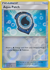 Aqua Patch - 119/145 - Uncommon - Reverse Holo