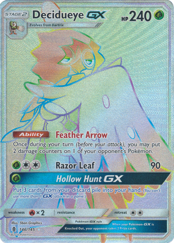 Decidueye GX - 146/145 - Secret Rare