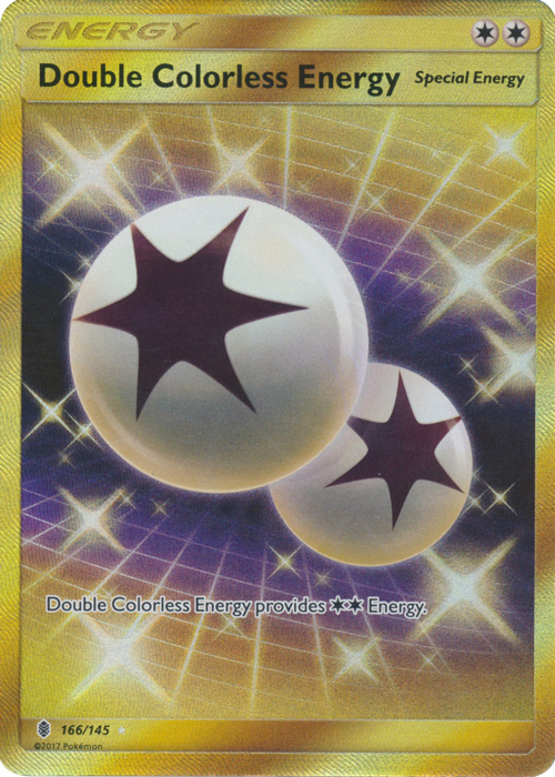Double energie Incolore - 166/145 - Secret Rare // Double Colorless Energy - 166/145 - Secret Rare