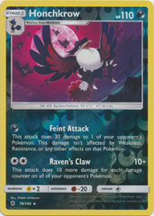 Honchkrow - 79/145 - Rare - Reverse Holo