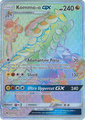 Kommo-o GX - 159/145 - Secret Rare