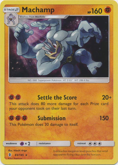 Machamp - 65/145 - Holo Rare