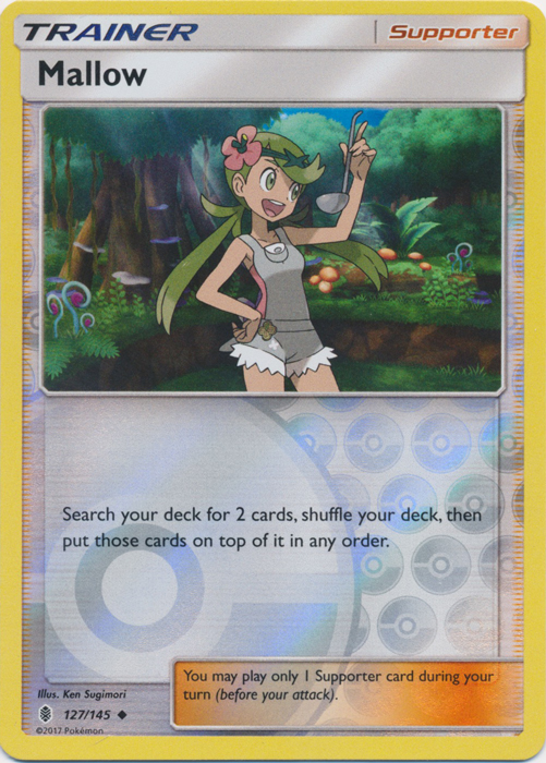 Mallow - 127/145 - Uncommon - Reverse Holo