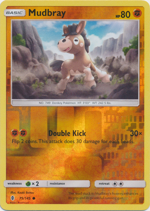 Mudbray - 75/145 - Common - Reverse Holo