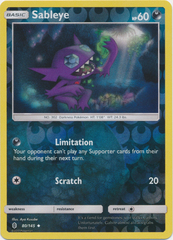 Sableye - 80/145 - Uncommon - Reverse Holo