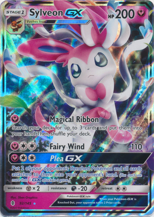 Sylveon GX - 92/145 - Ultra Rare