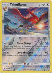 Talonflame - 111/145 - Rare - Reverse Holo