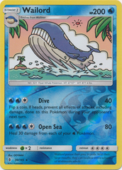 Wailord - 30/145 - Rare - Reverse Holo