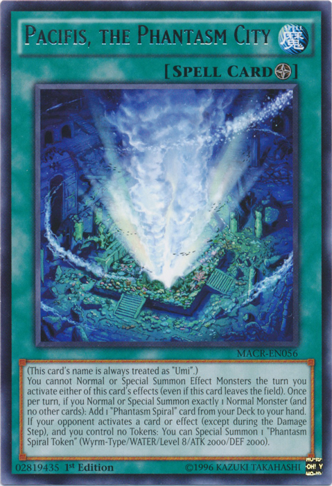 Pacifis, the Phantasm City - MACR-EN056 - Rare - 1st Edition