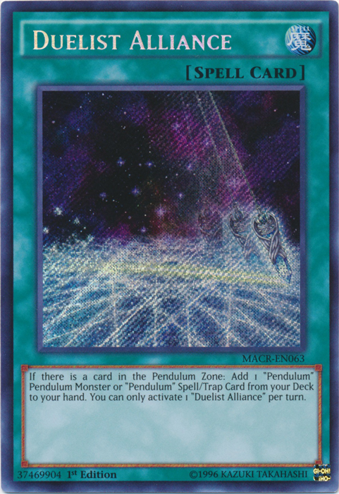Duelist Alliance - MACR-EN063 - Secret Rare - 1st Edition