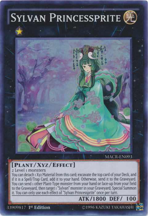 Sylvan Princessprite - MACR-EN093 - Super Rare - 1st Edition