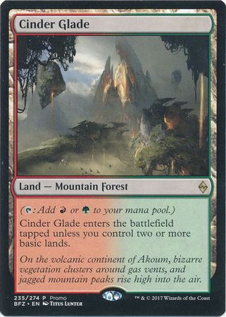 Cinder Glade - Standard Series Promo