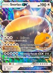 Snorlax GX - SM05 - Promo - SM Black Star Promo