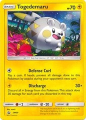 Togedemaru SM09 Cosmos Holo Promo - Sun & Moon Blister Exclusive