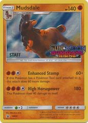 Mudsdale - SM20  - Staff Prerelease Promo - SM Black Star Promo