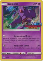 Oricorio - SM19  - Staff Prerelease Promo - SM Black Star Promo