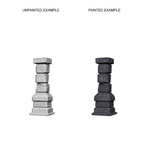 Pathfinder Battles Unpainted Minis - Pillars (4) Pathfinder Battles Unpainted Minis - Pillars (4)