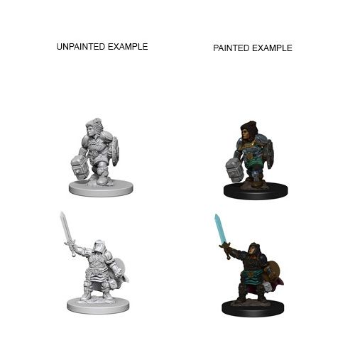 Nolzurs Marvelous Unpainted Miniatures - Dwarf Female Paladin
