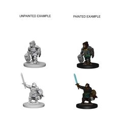 Nolzur's Marvelous Unpainted Miniatures - Dwarf Female Paladin