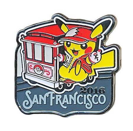 2016 World Championships Pikachu Collectors Pin