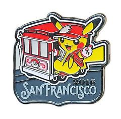 2016 World Championships Pikachu Collector's Pin