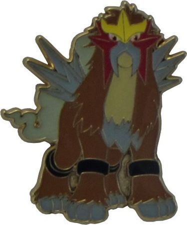 Entei Collectors Pin