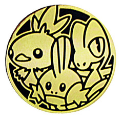 Hoenn Region Starters Collectible Coin (Gold)