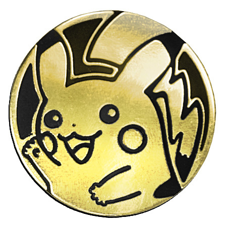 Pikachu (Waving) Collectible Coin (Gold)